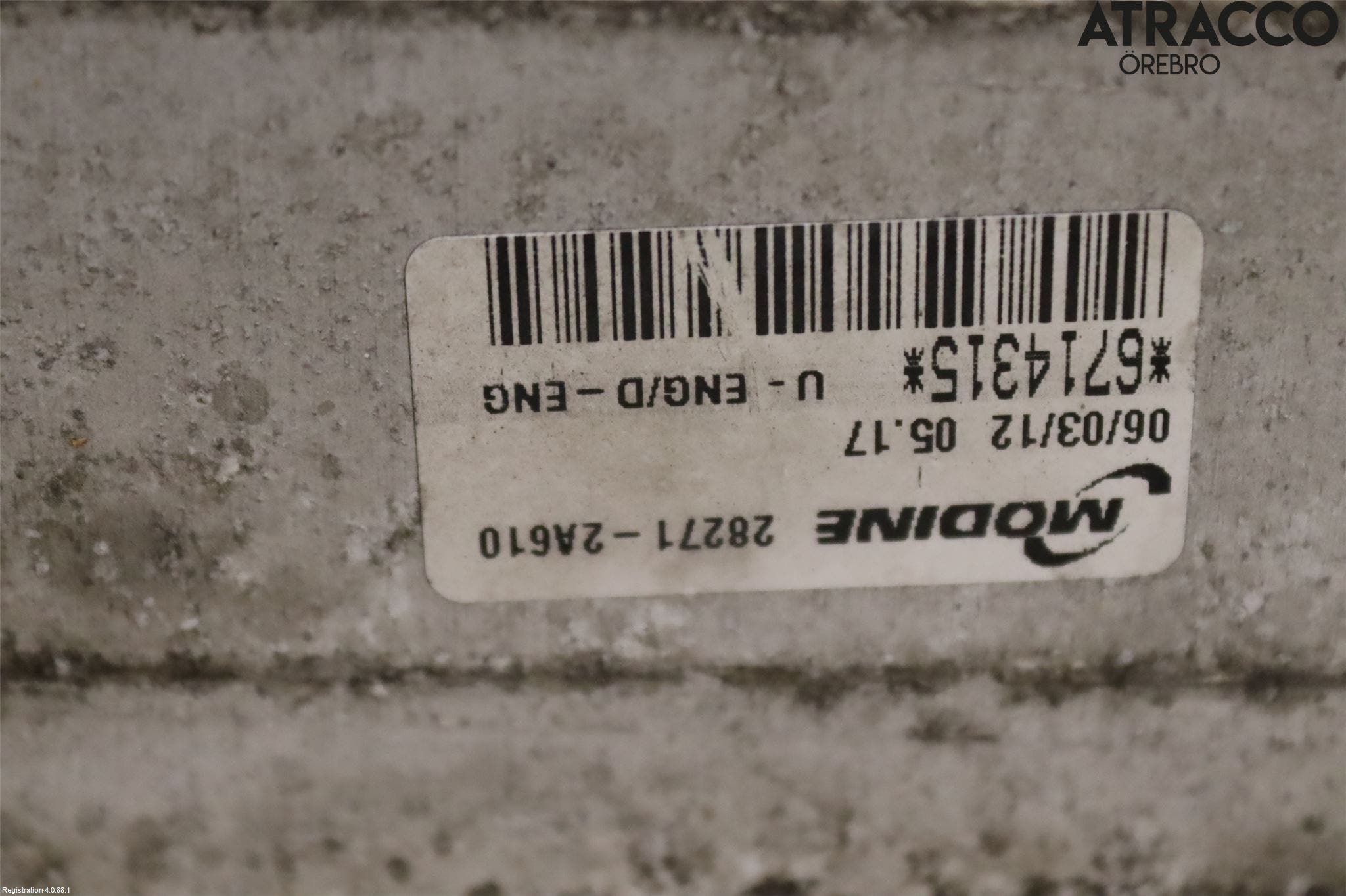 Hyundai i30 FD 07-12 Laddluft-Intercooler Kyl