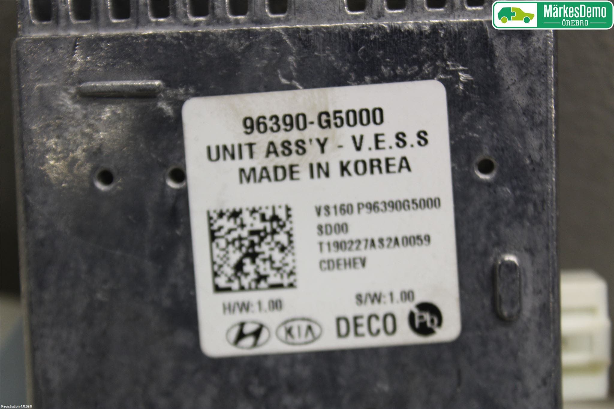 Kia NIRO (DE) 17-22 Radio Övrigt