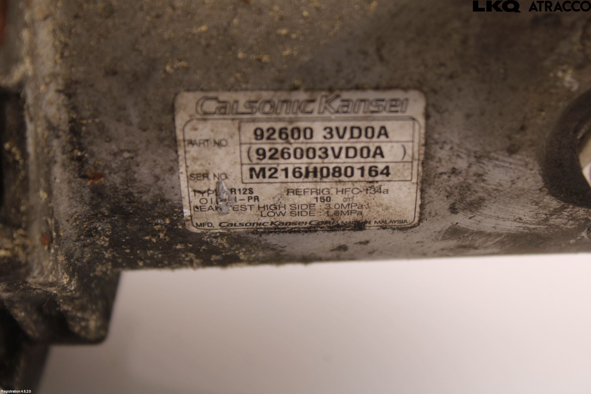 Nissan NV200/NV200 COMBI Ac Kompressor