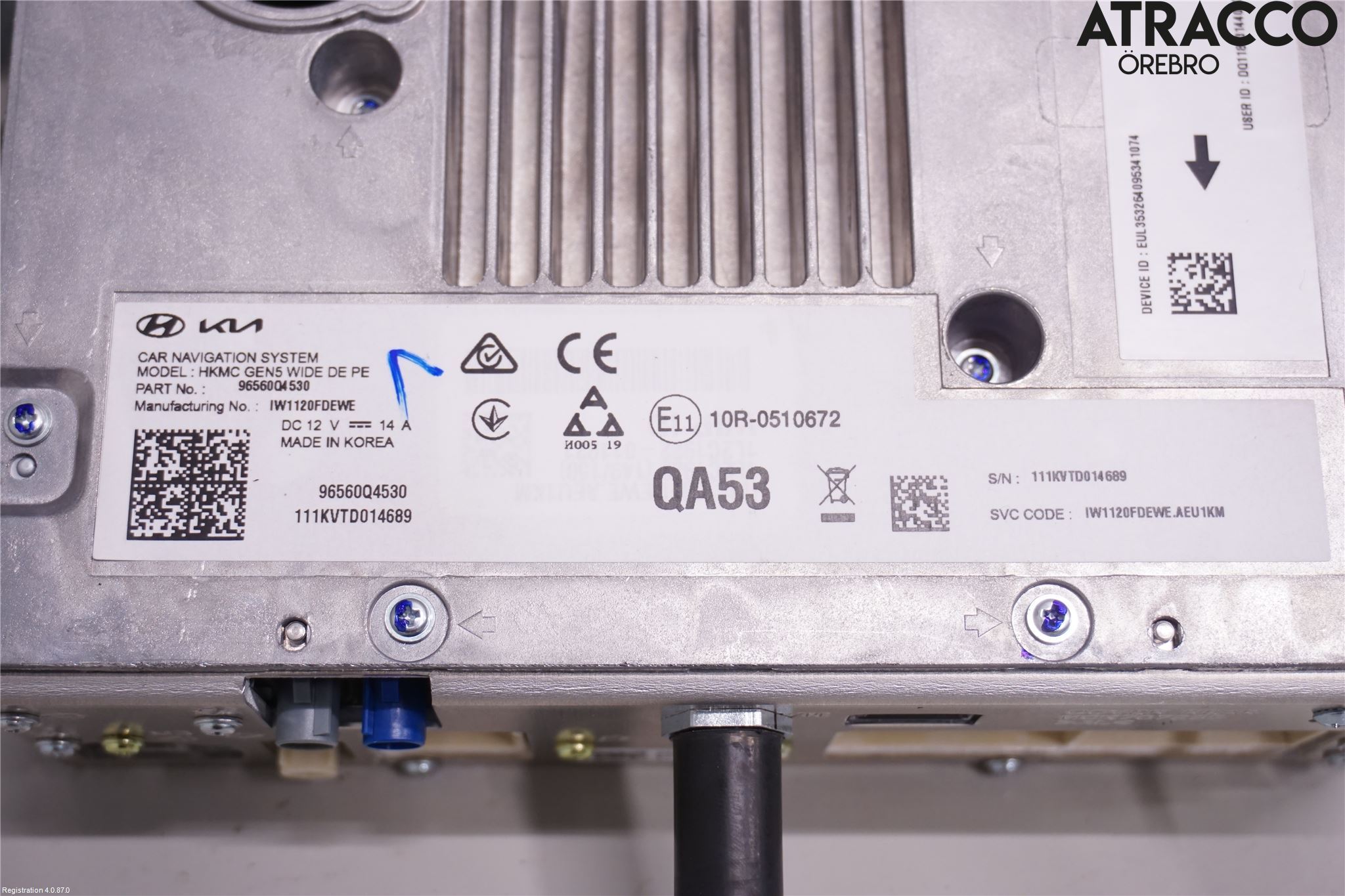 Kia NIRO (DE) 17-22 Gps Navigator