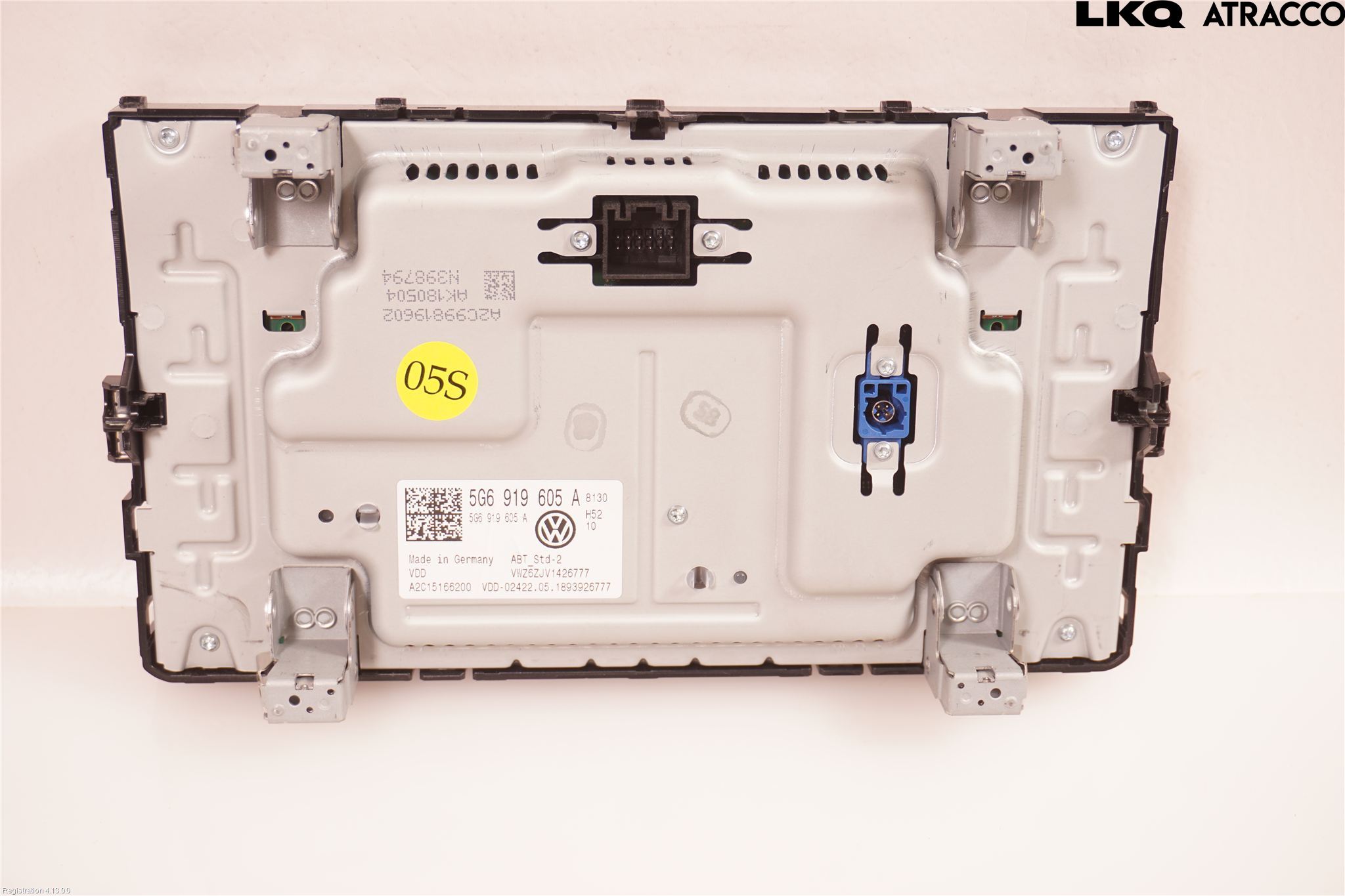Volkswagen VW PASSAT 15-19 Multifunktionsdisplay
