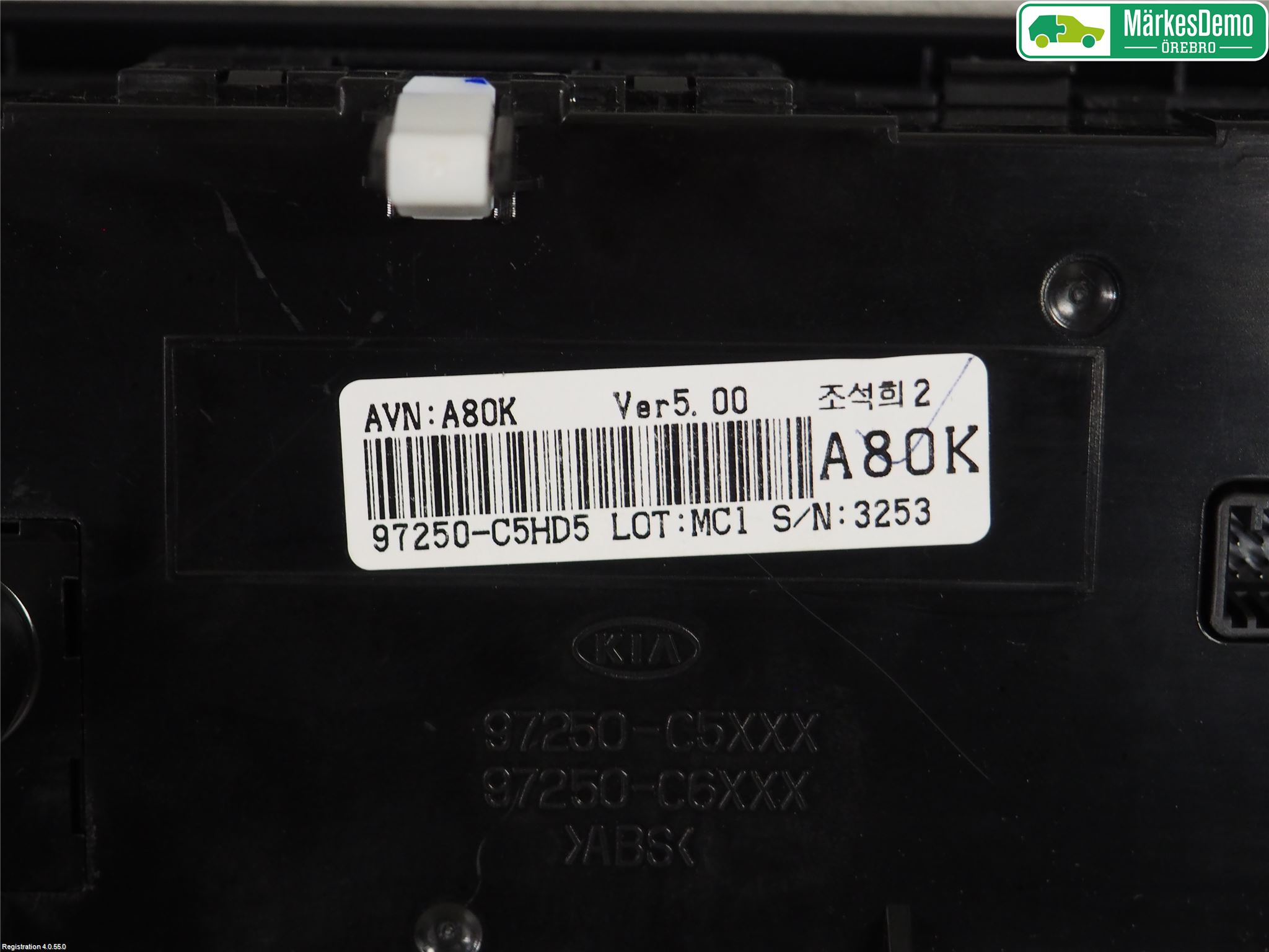 Kia SORENTO 15-20 Ac Styrenhet Ac Manöveren