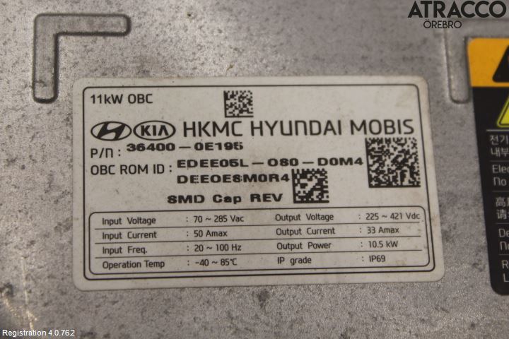 Kia NIRO (DE) 17-22 Hybridconverter