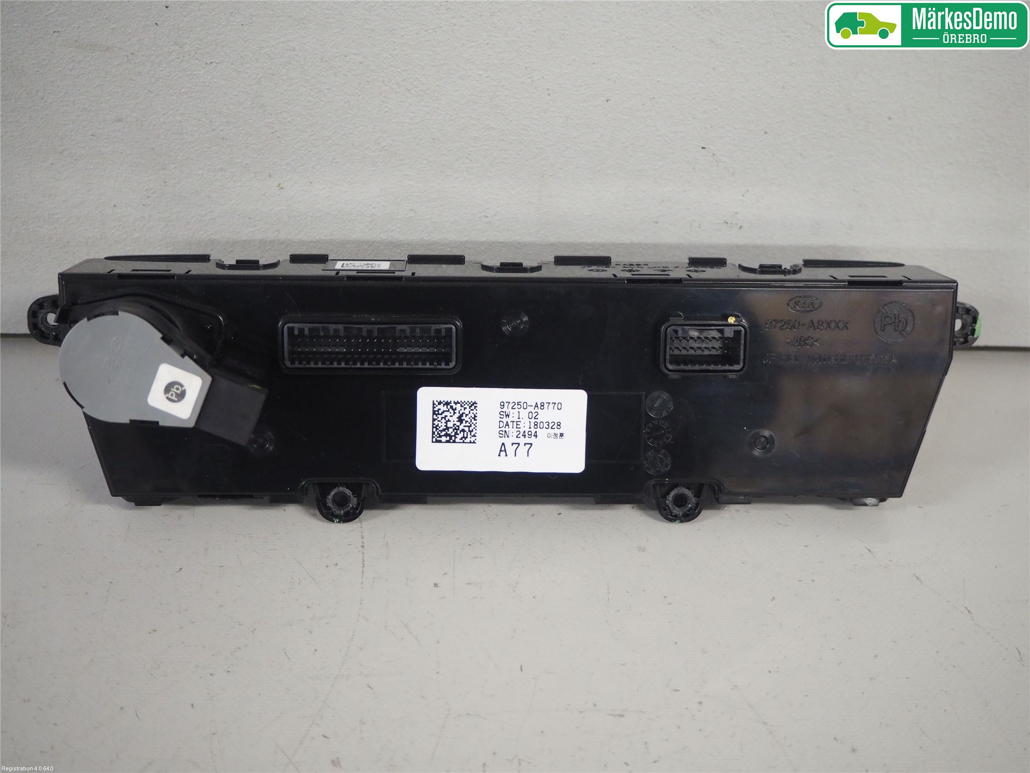 Kia OPTIMA 16-20 Ac Styrenhet Ac Manöveren