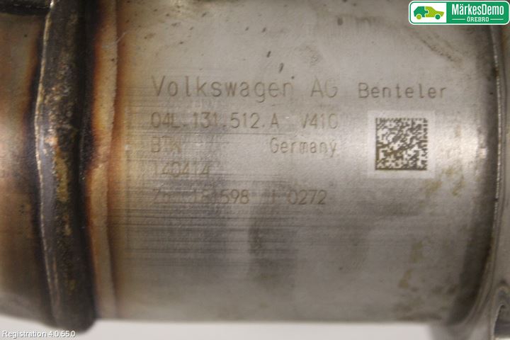 Audi A6/S6 4G 11-18 Avgaskylare