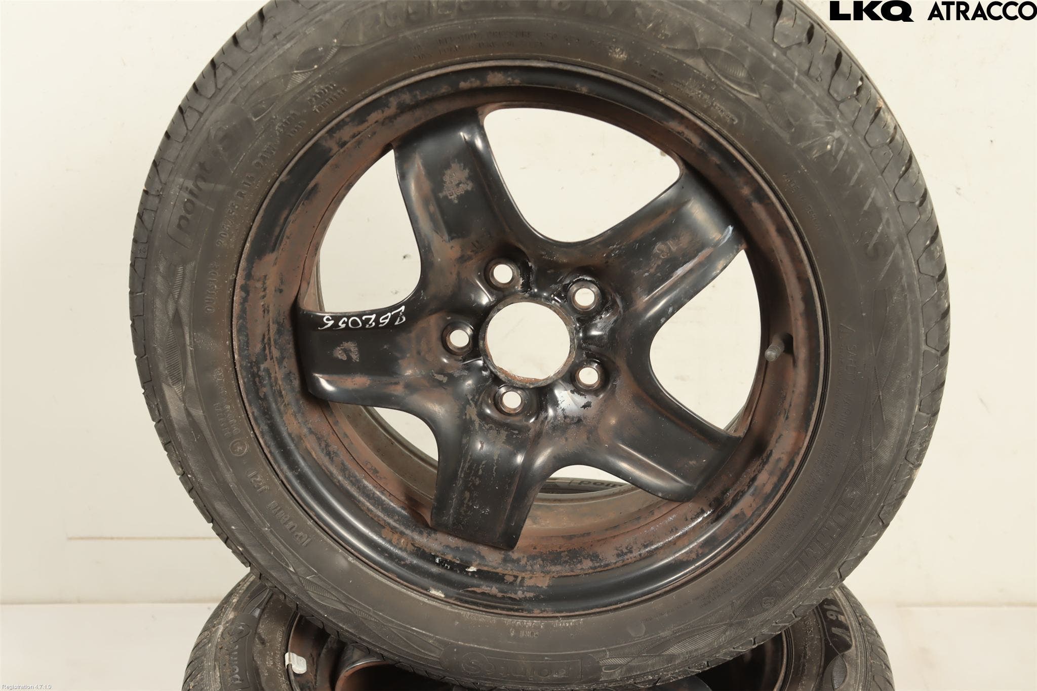 Opel ASTRA H 04-12 Sommardäck Plåtfälg 4St