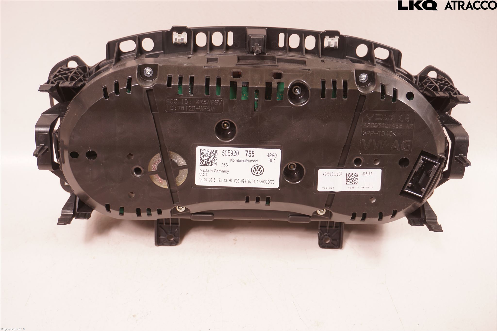 Volkswagen VW GOLF / E-GOLF VII 13-20 Instrument Komb