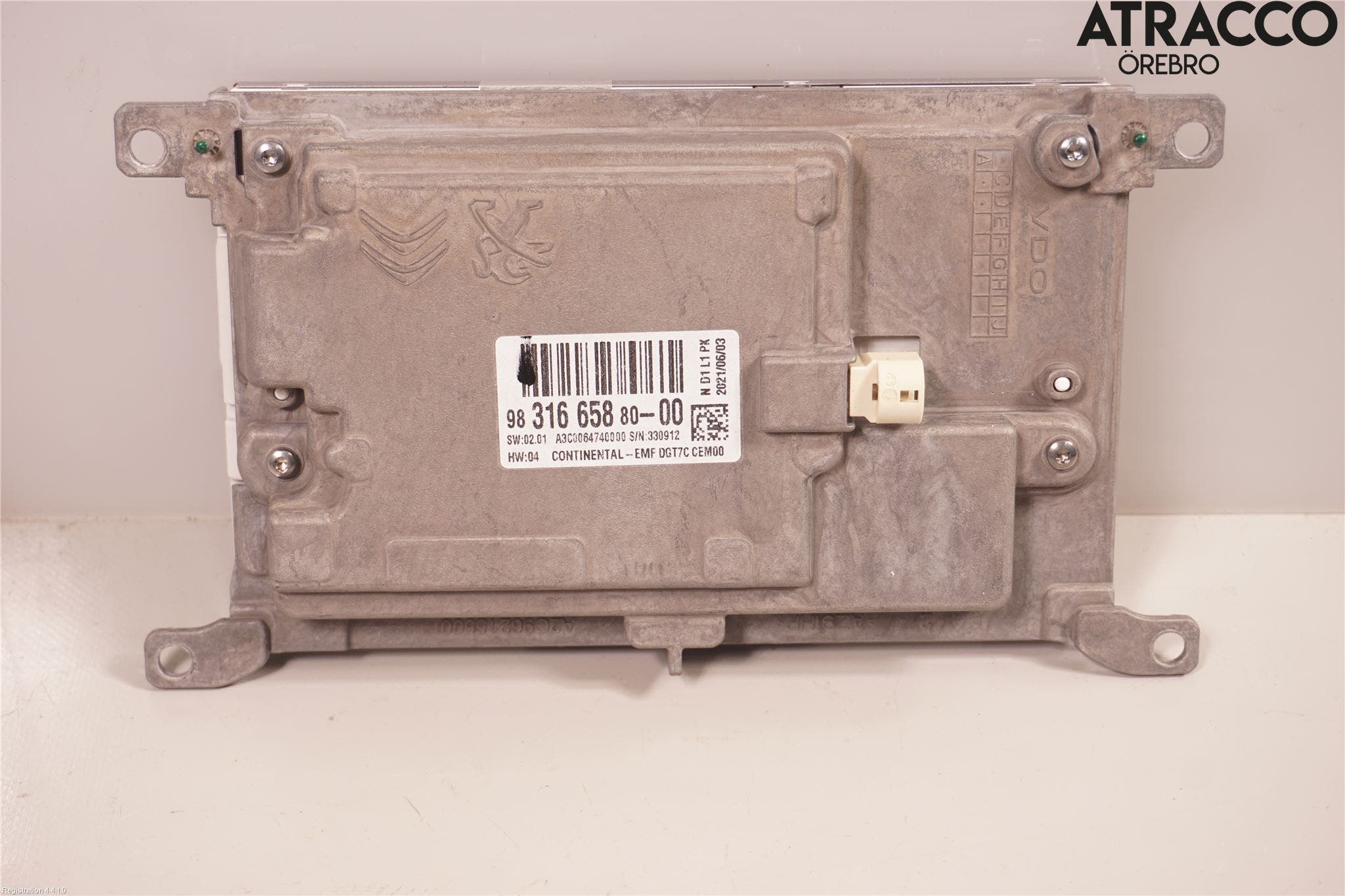 Citroen JUMPY/E-JUMPY 16- Bildskärm