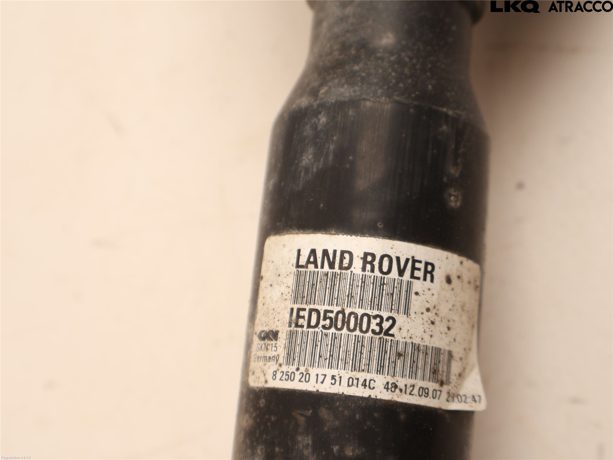 Landrover LAND ROVER RANGE ROVER L322 02-12 Drivaxel Fram Vänster