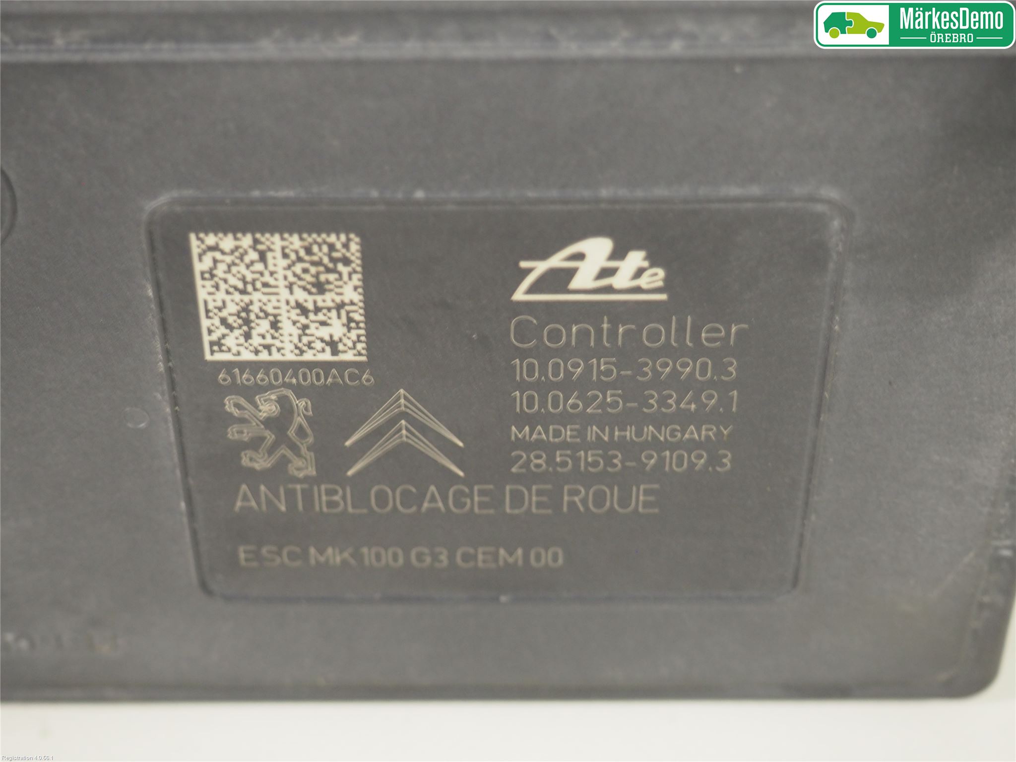 Peugeot 2008 13-20 Abs Hydraulaggregat