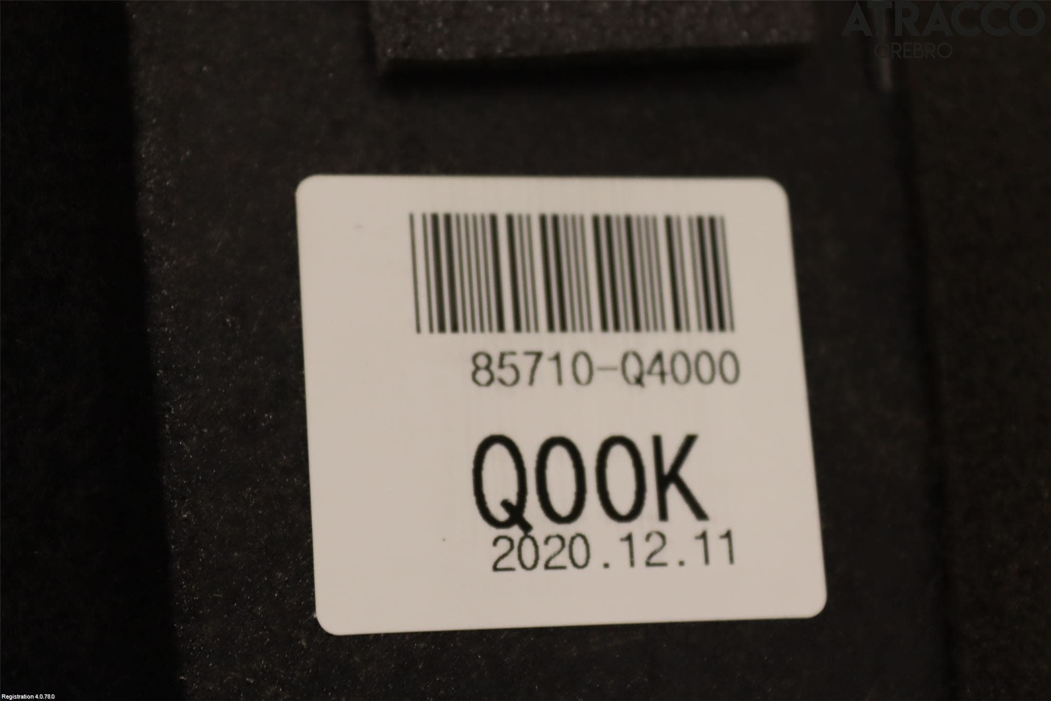 Kia NIRO (DE) 17-22 Bagage Golv