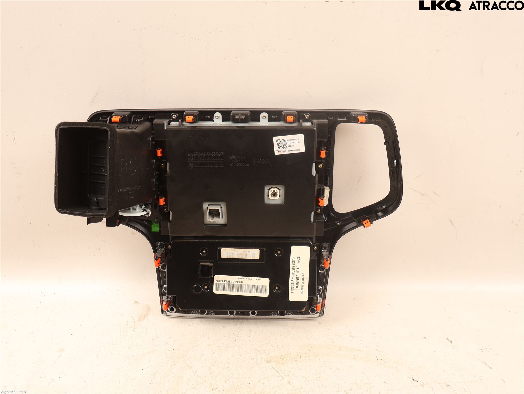 Jeep GRAND CHEROKEE 10-20 Bildskärm