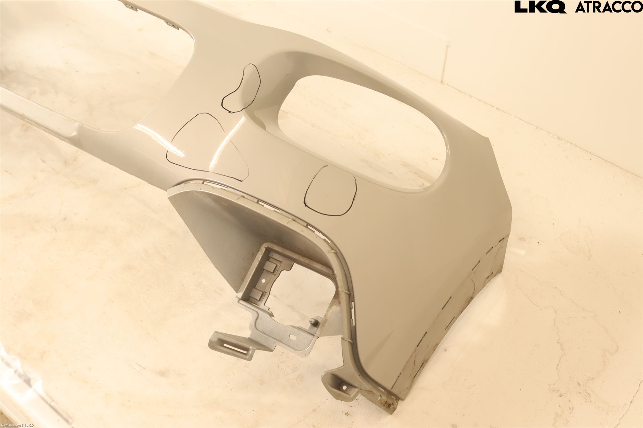 Citroen COTROEN C3 17-24 Stötfångarbeklädnad Fram