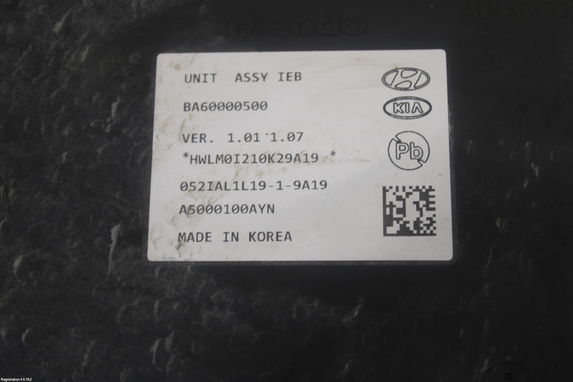 Kia NIRO (DE) 17-22 Abs Hydraulaggregat