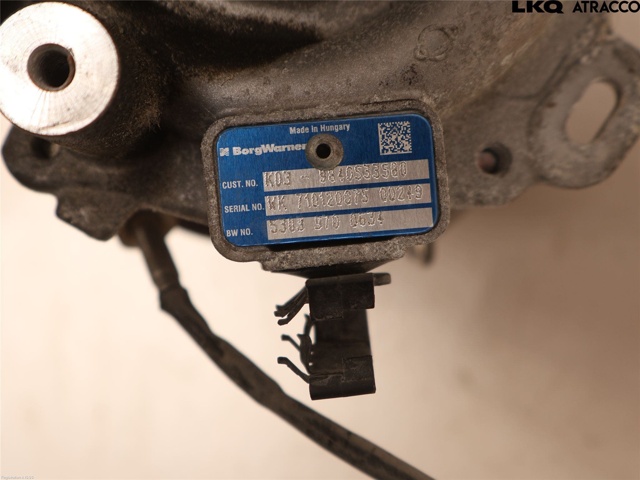 Peugeot EXPERT/E-EXPERT 17- Turboaggregat