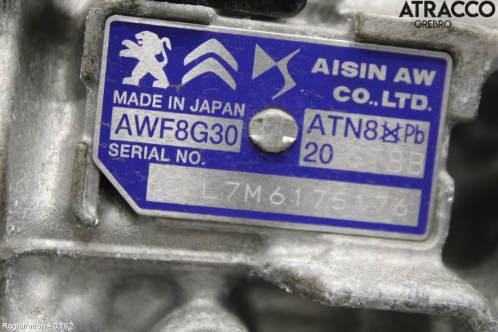 Peugeot 208/E-208 20- Växellåda Automat