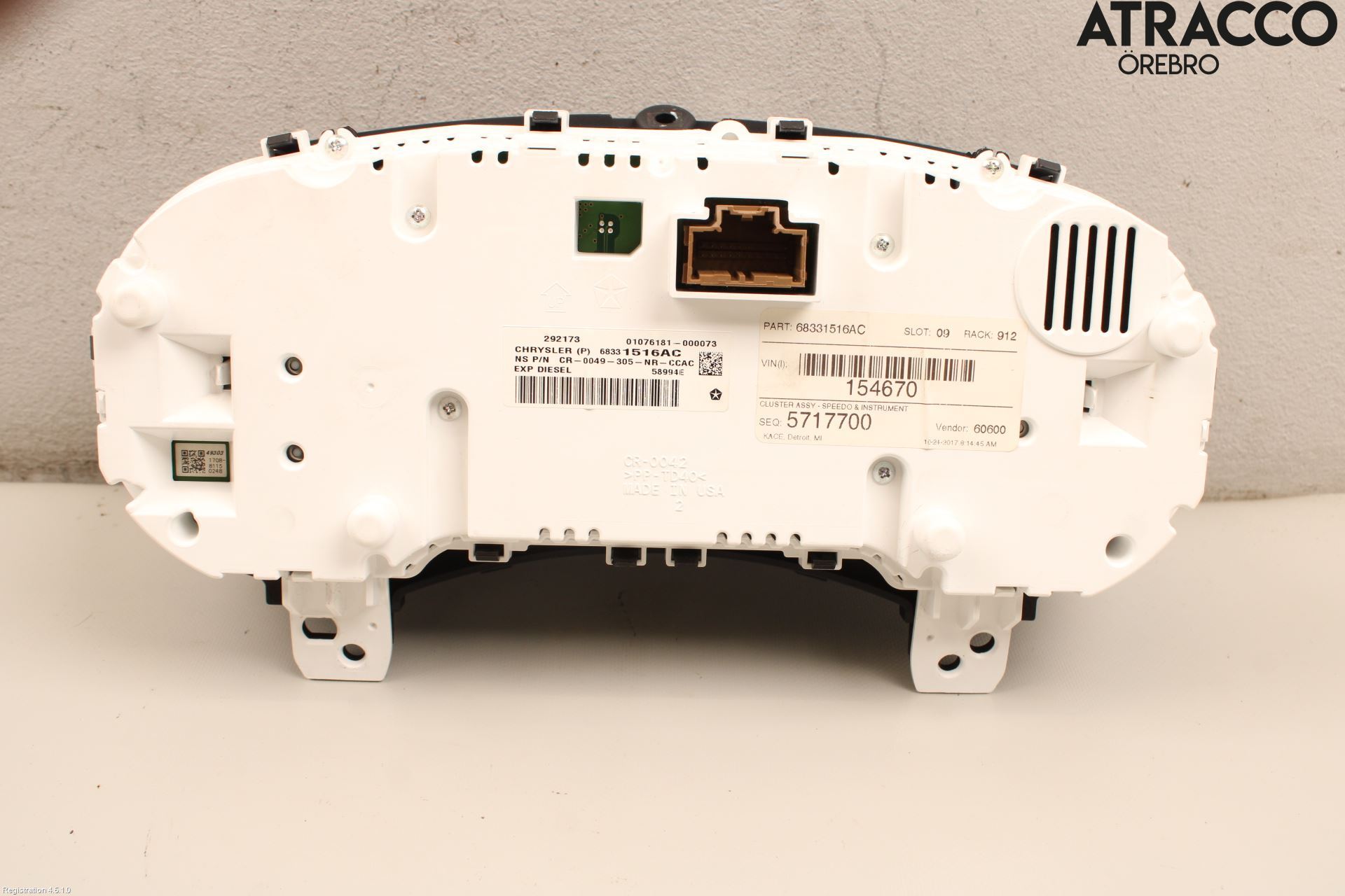 Jeep GRAND CHEROKEE 10-20 Instrument Komb
