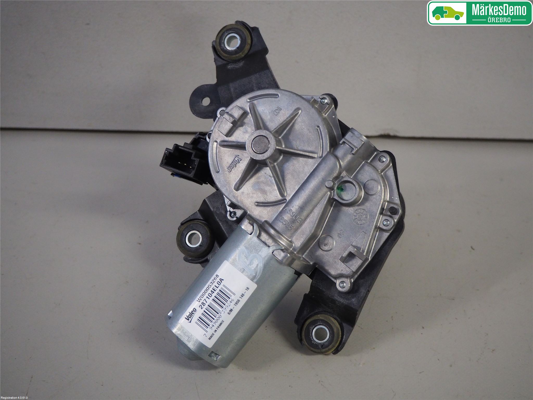 Nissan QASHQAI 17-21 Torkarmotor Baklucka