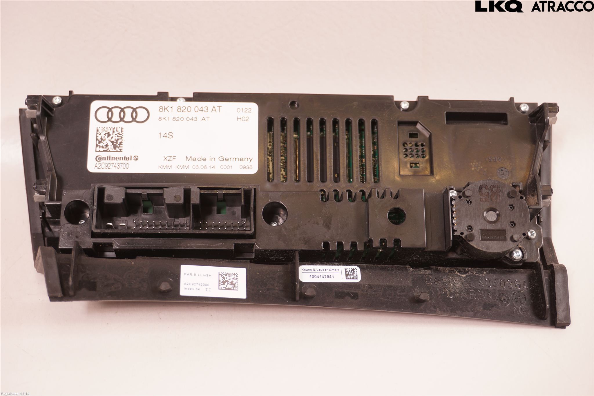 Audi A4 12-15 Ac Styrenhet Ac Manöveren