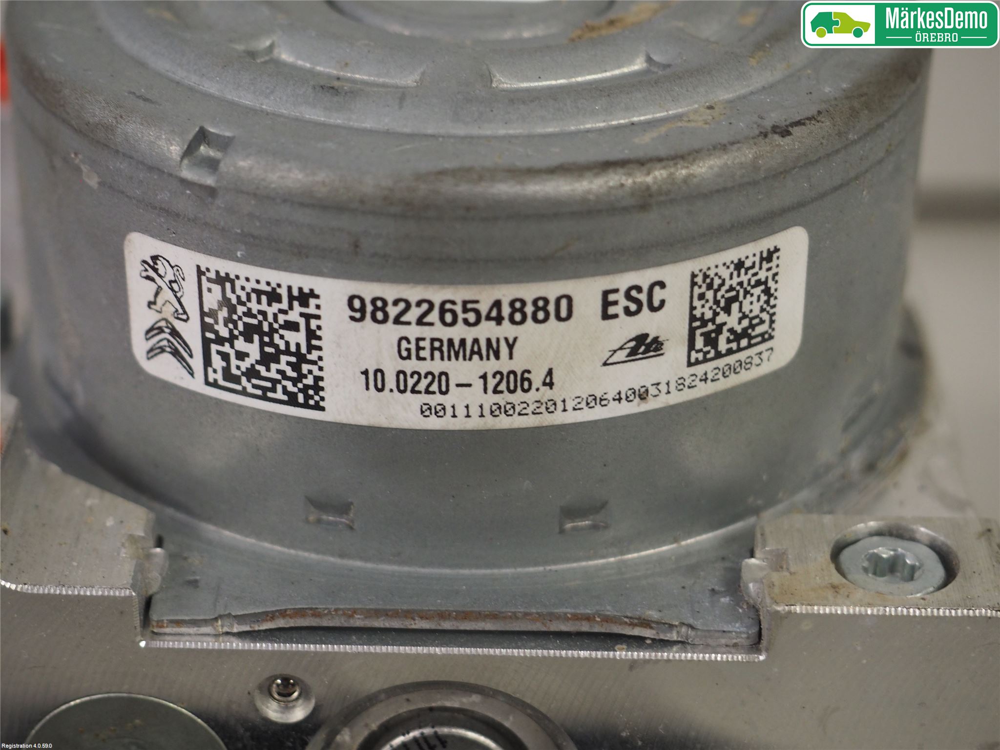 Peugeot 2008 13-20 Abs Hydraulaggregat