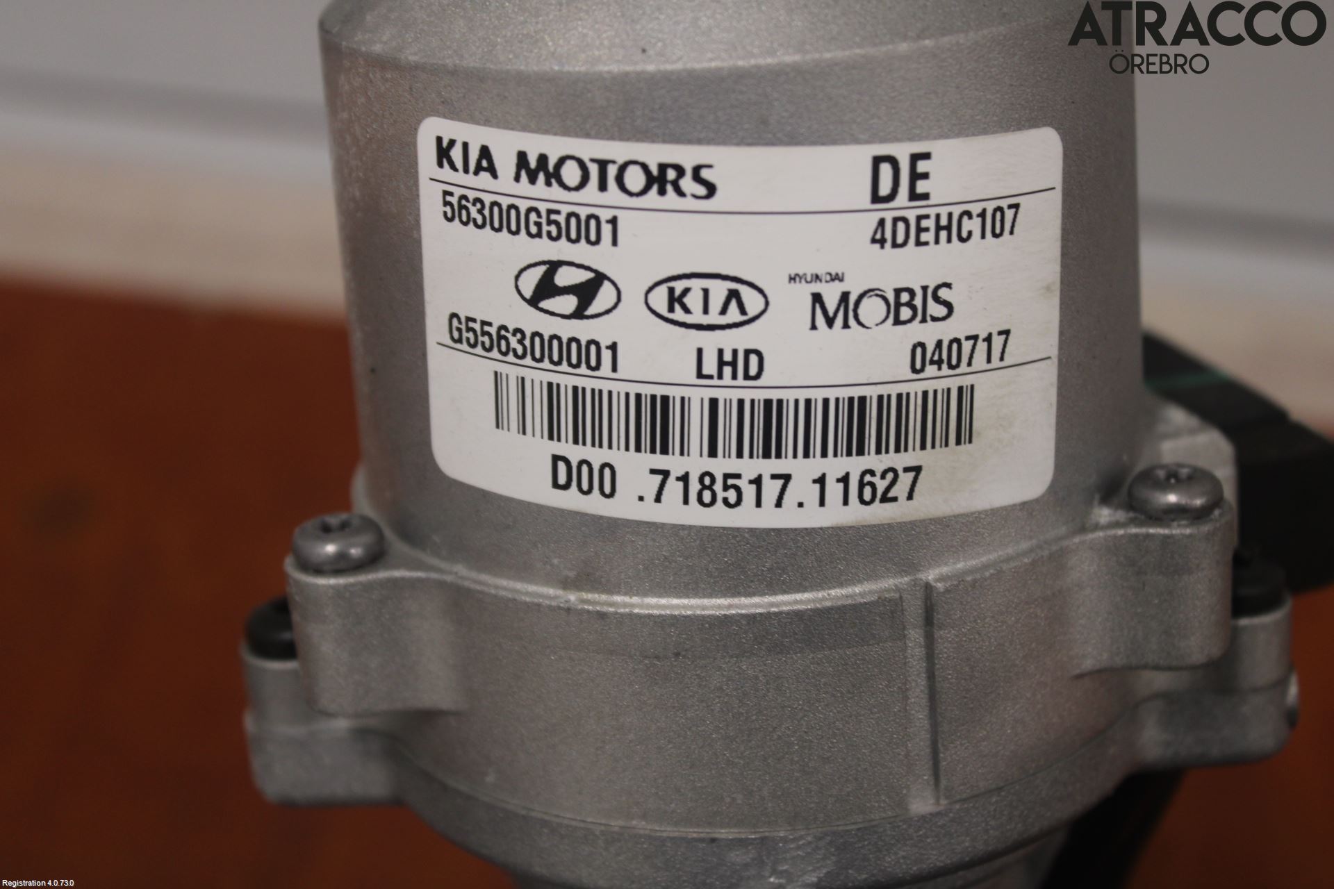 Kia NIRO (DE) 17-22 Rattaxelagg Med Inb Servo