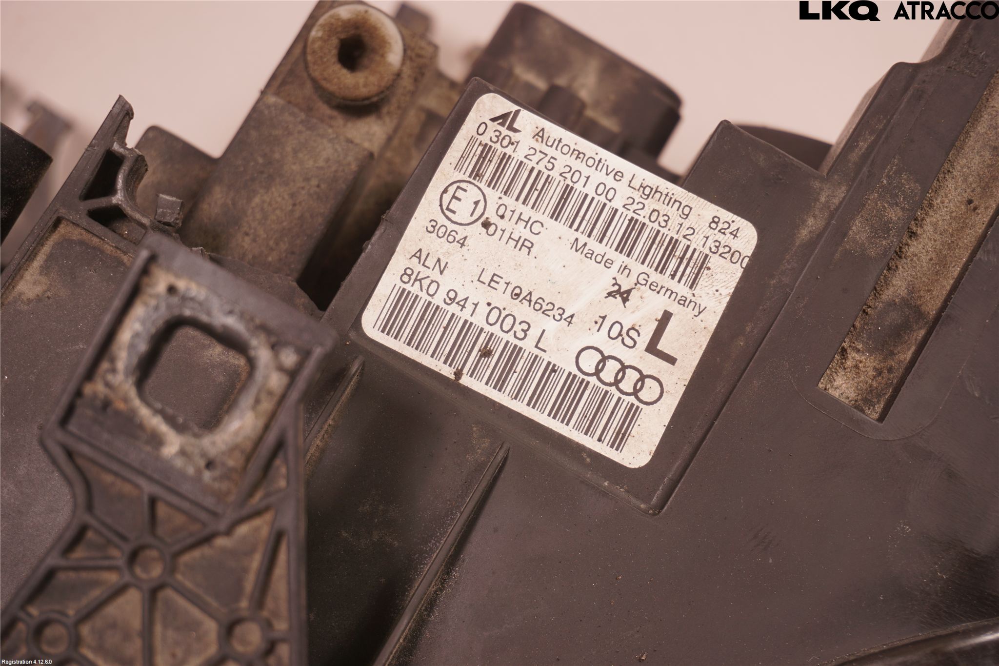 Audi A4 12-15 Strålkastare Vänster