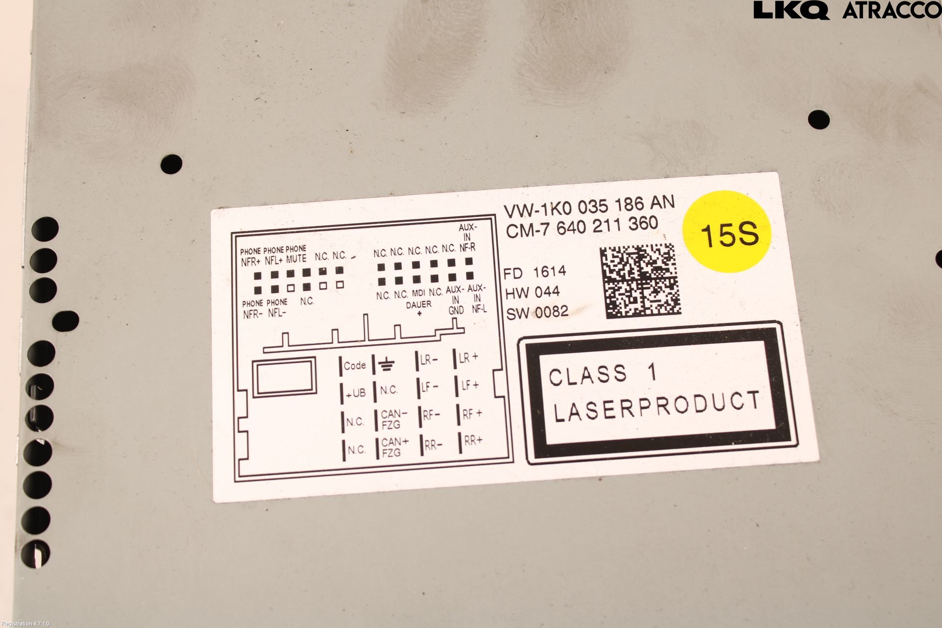 Volkswagen VW CADDY 11-15 Cd Radio - Multimediapanel