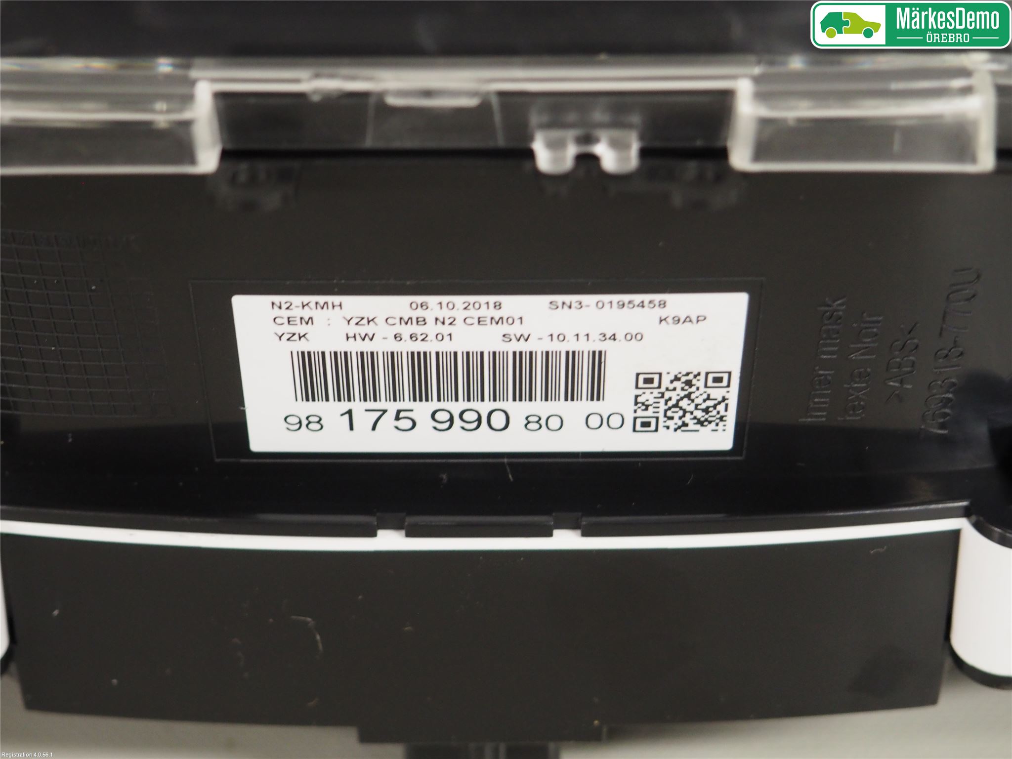 Peugeot PARTNER/E-PARTNER 19- Instrument Komb