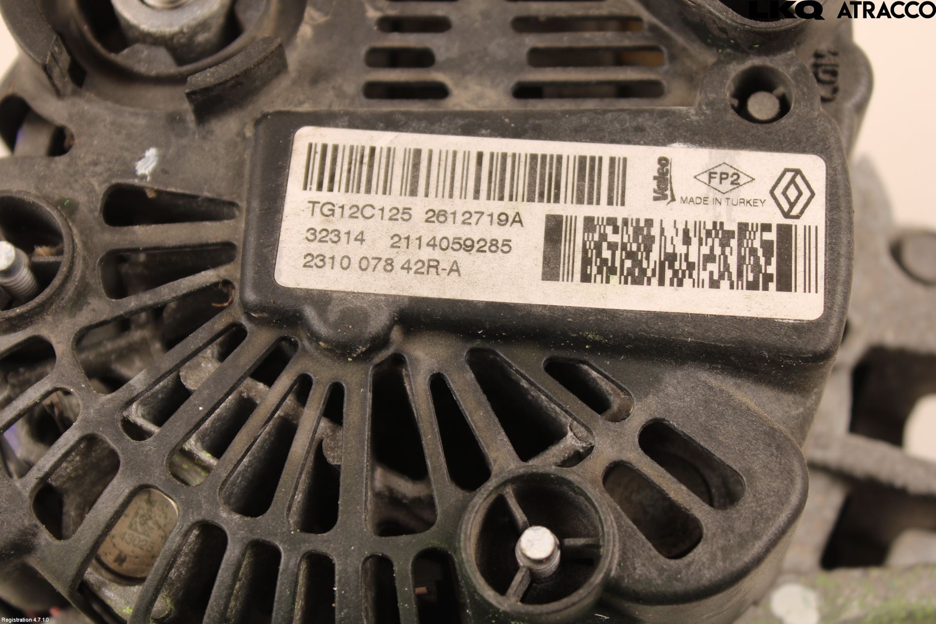 Renault CLIO IV 12-16 Generator