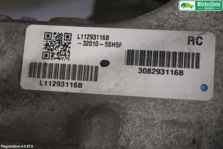 Nissan LEAF 18- Växellåda Växlingsenhet