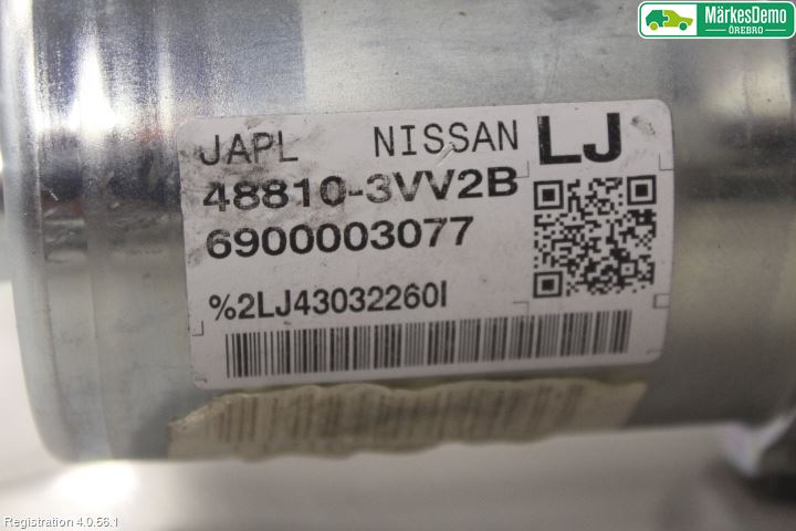 Nissan NOTE E12 14-20 Rattaxelagg Med Inb Servo