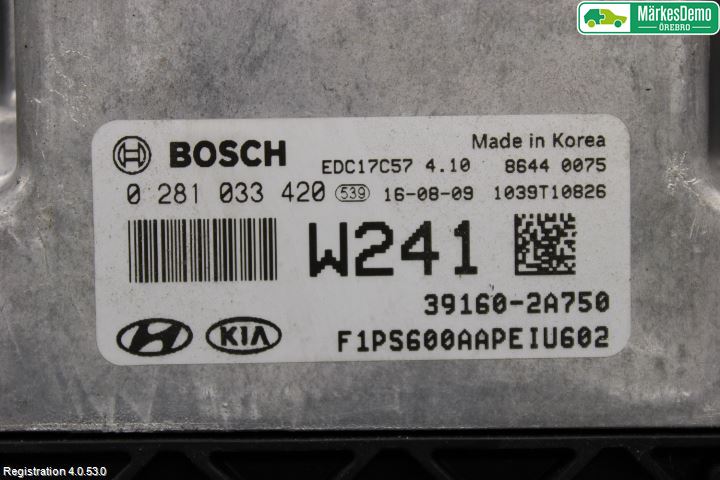 Kia SOUL 09- Styrenhet Insprut Bensin