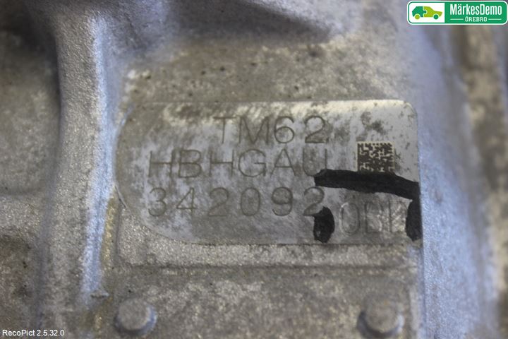 Kia OPTIMA 16-20 Växellåda Automat