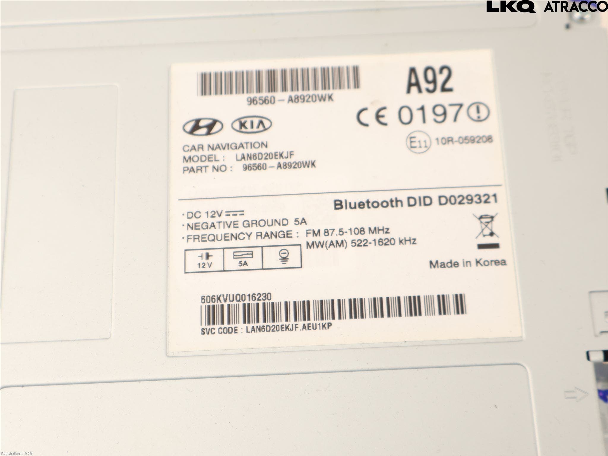 Kia OPTIMA 16-20 Gps Navigator