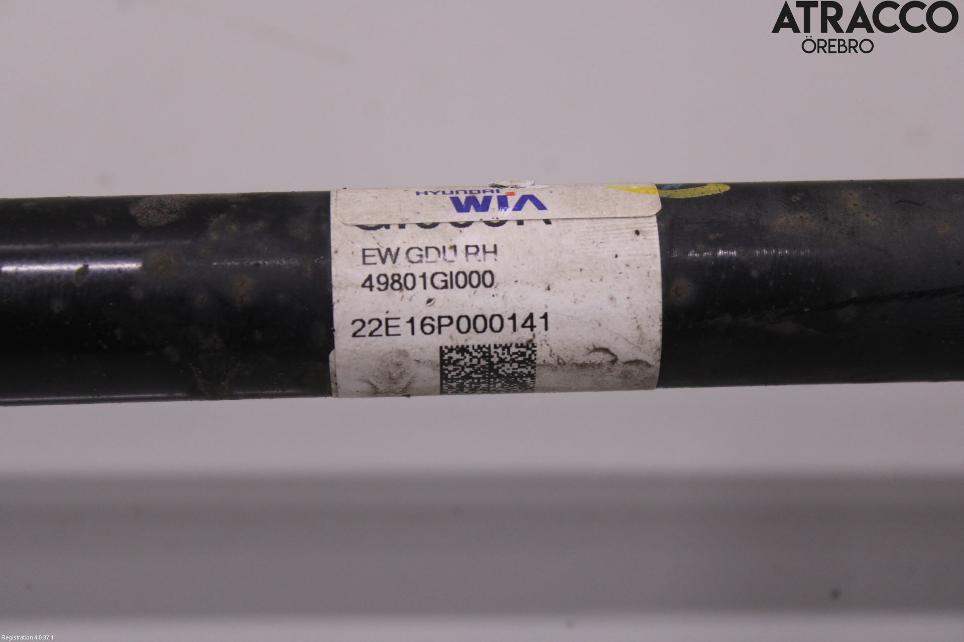 Kia EV6 (CV) 22- Drivaxel Bak Höger
