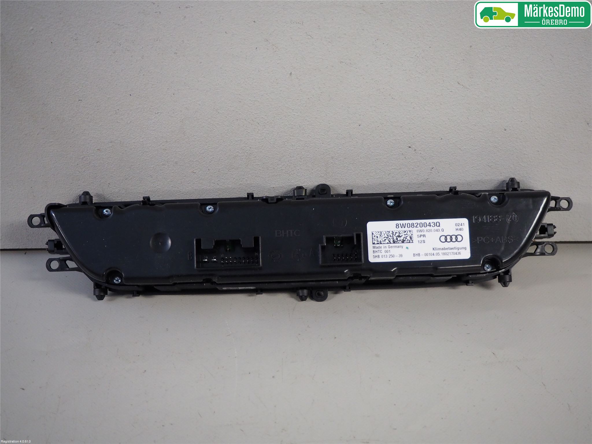 Audi A4/S4 B9 16-19 Ac Styrenhet Ac Manöveren