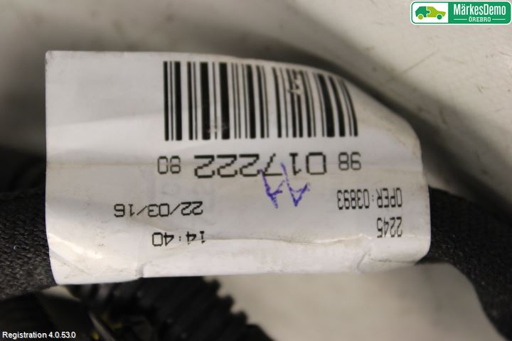 Citroen C4 II 11-18 Batterikabel