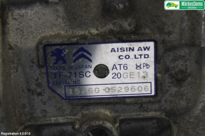 Peugeot 2008 13-20 Växellåda Automat