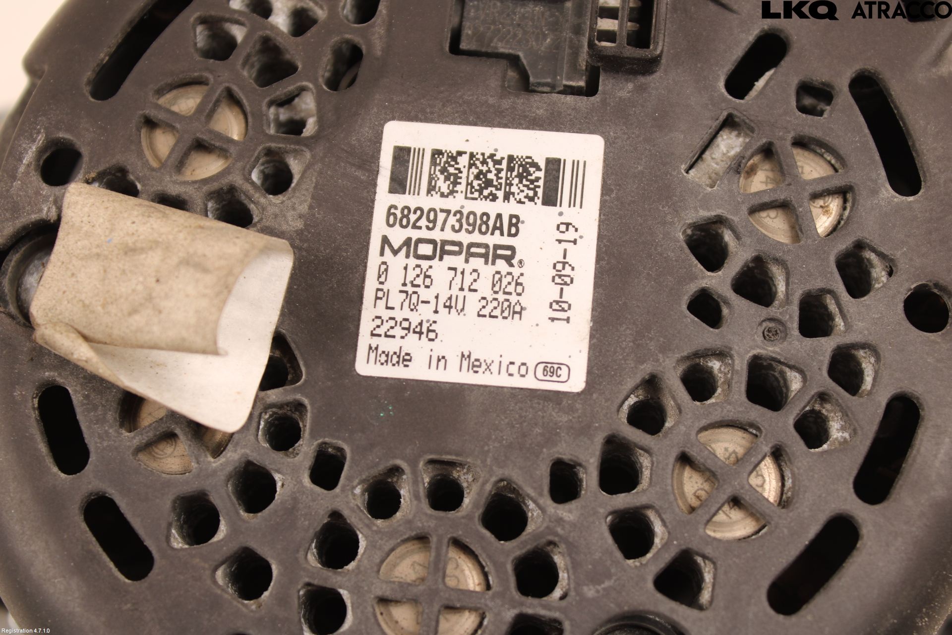 Jeep WRANGLER Generator