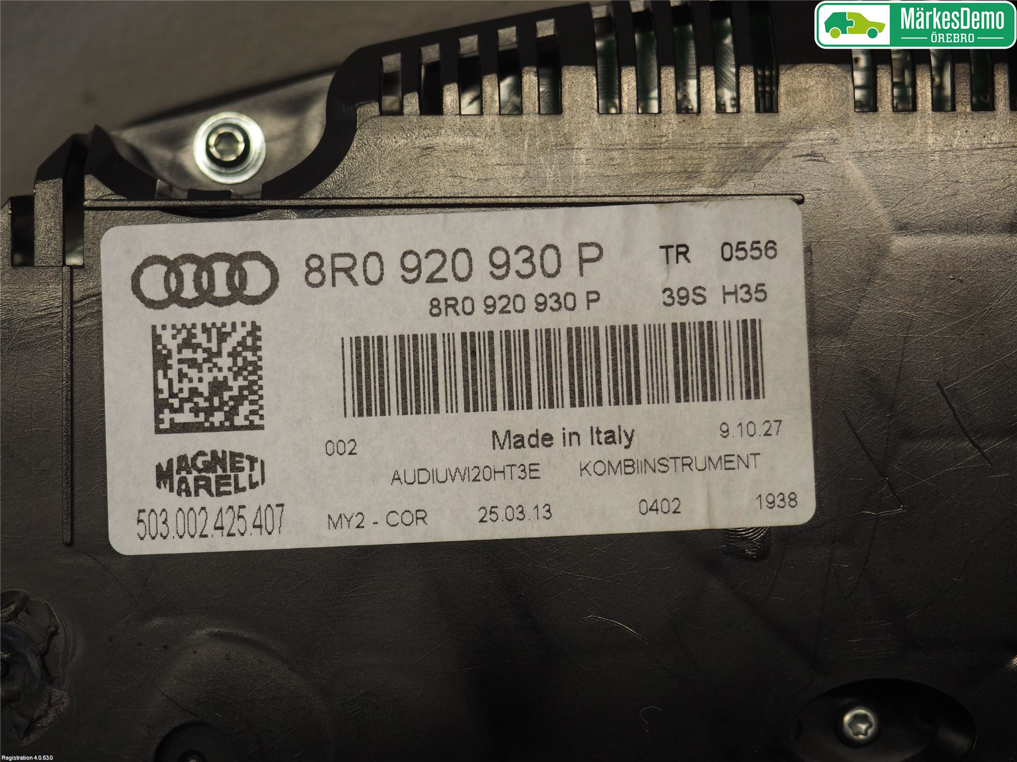 Audi Q5 09-16 Instrument Komb
