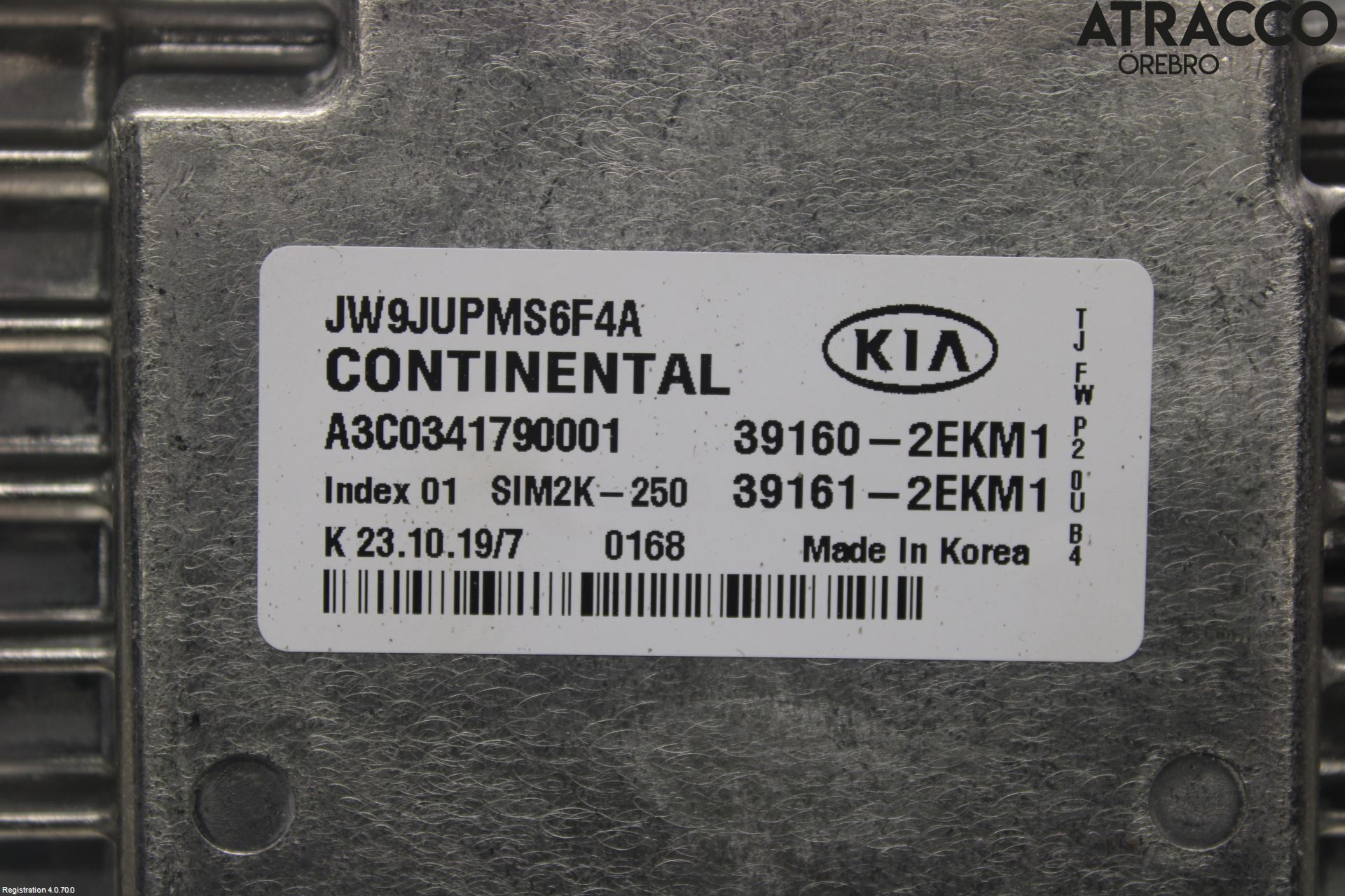 Kia OPTIMA 16-20 Styrenhet Insprut Bensin