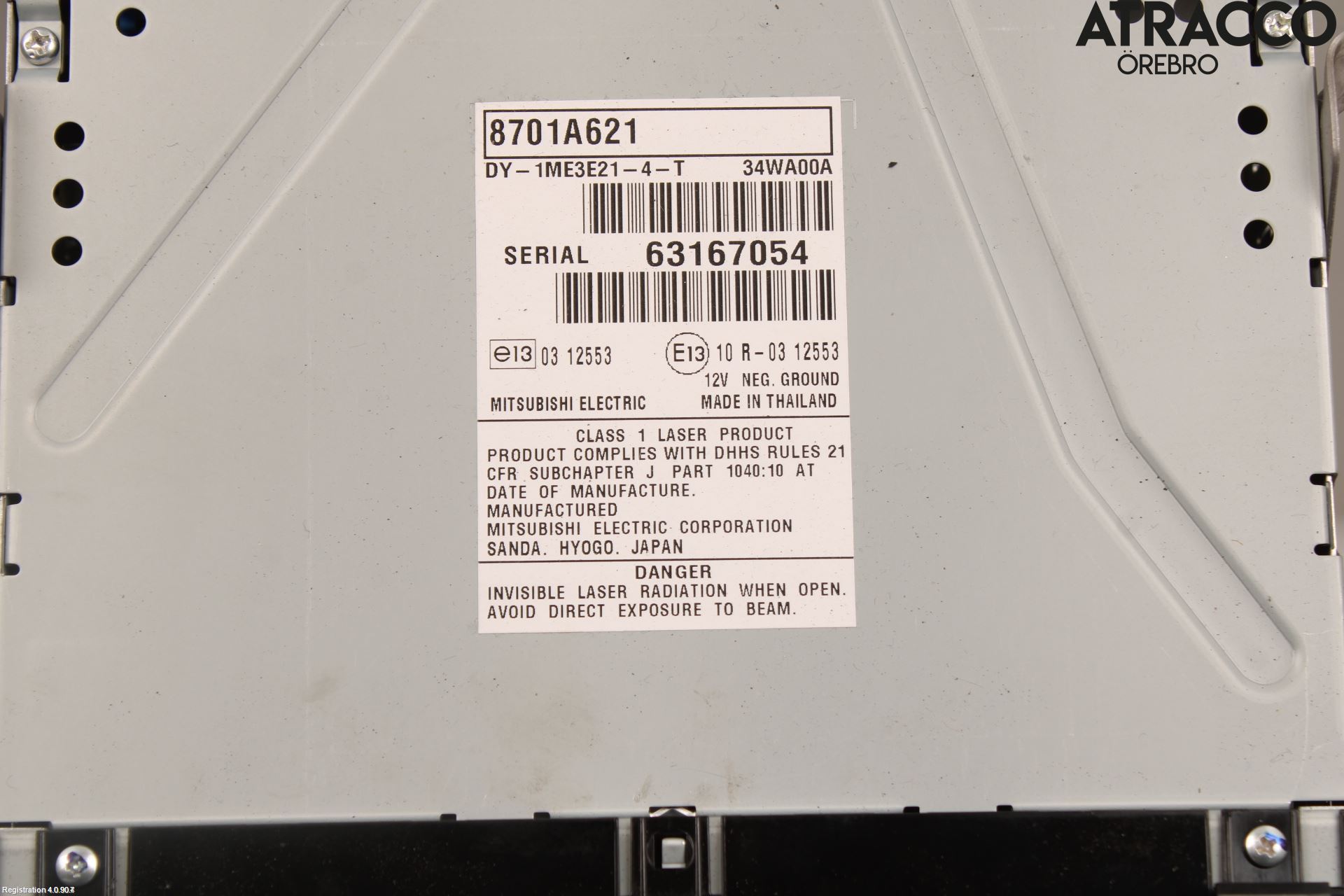 Mitsubishi SPACE STAR 13- Cd Radio - Multimediapanel