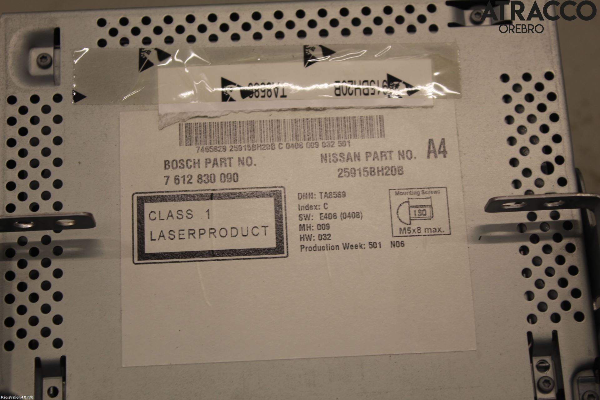 Nissan JUKE 10-14 Cd Radio - Multimediapanel