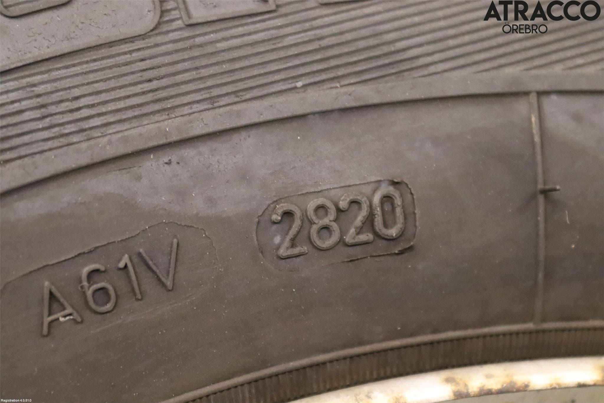 Peugeot EXPERT 07-14 Vinterdäck Plåtfälg 4St