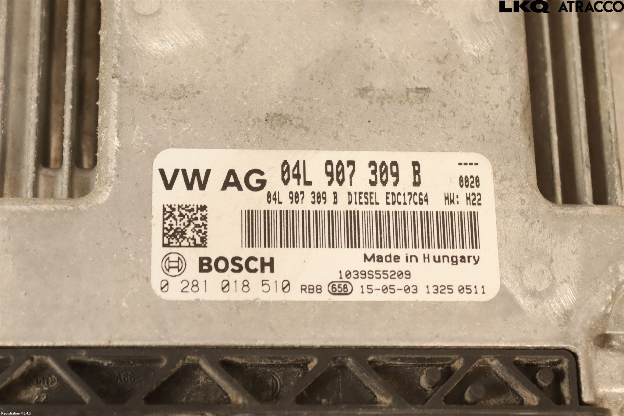 Volkswagen VW GOLF / E-GOLF VII 13-20 Styrenhet Inspump Diesel