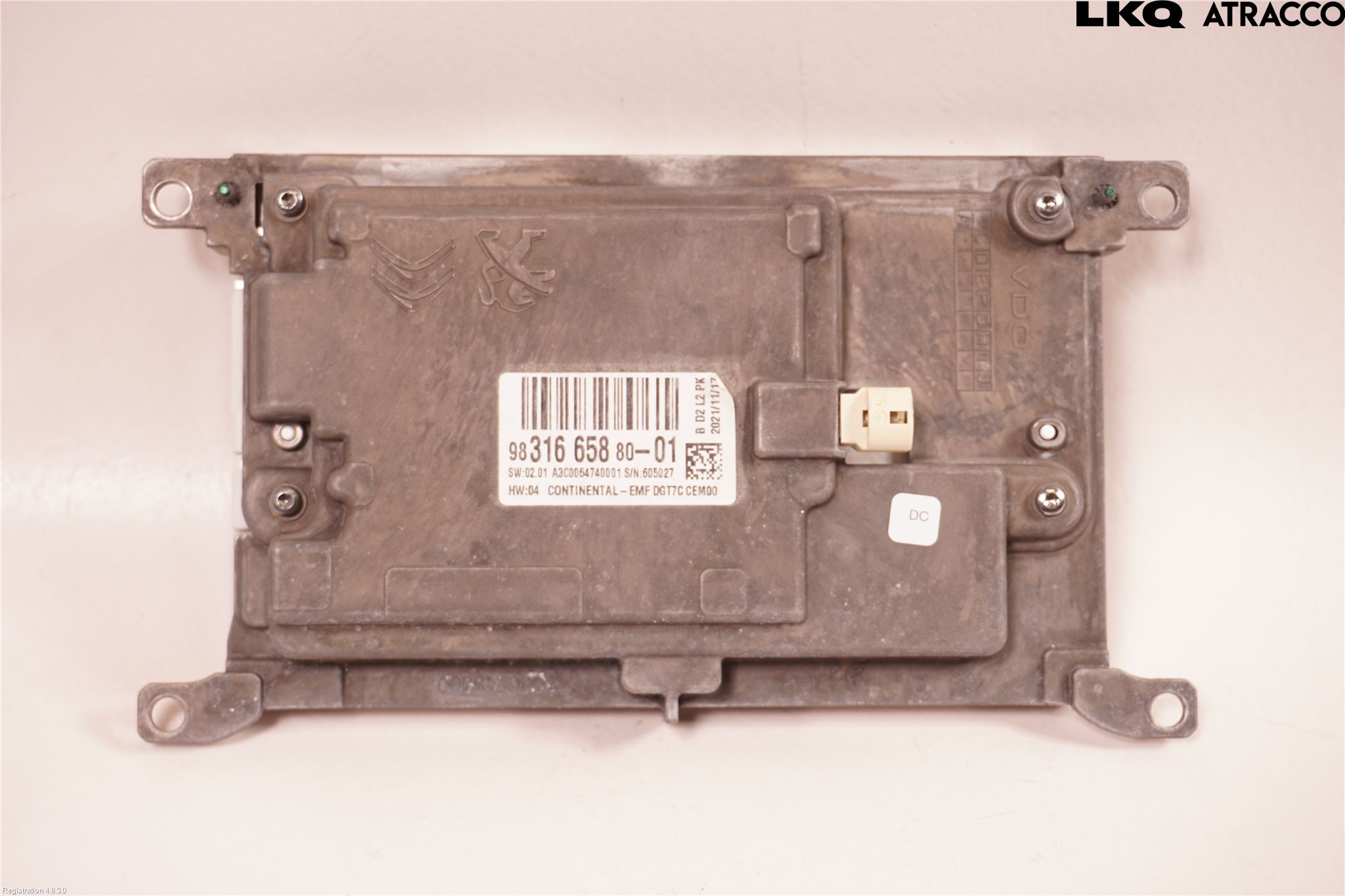 Citroen JUMPY/E-JUMPY 16- Bildskärm