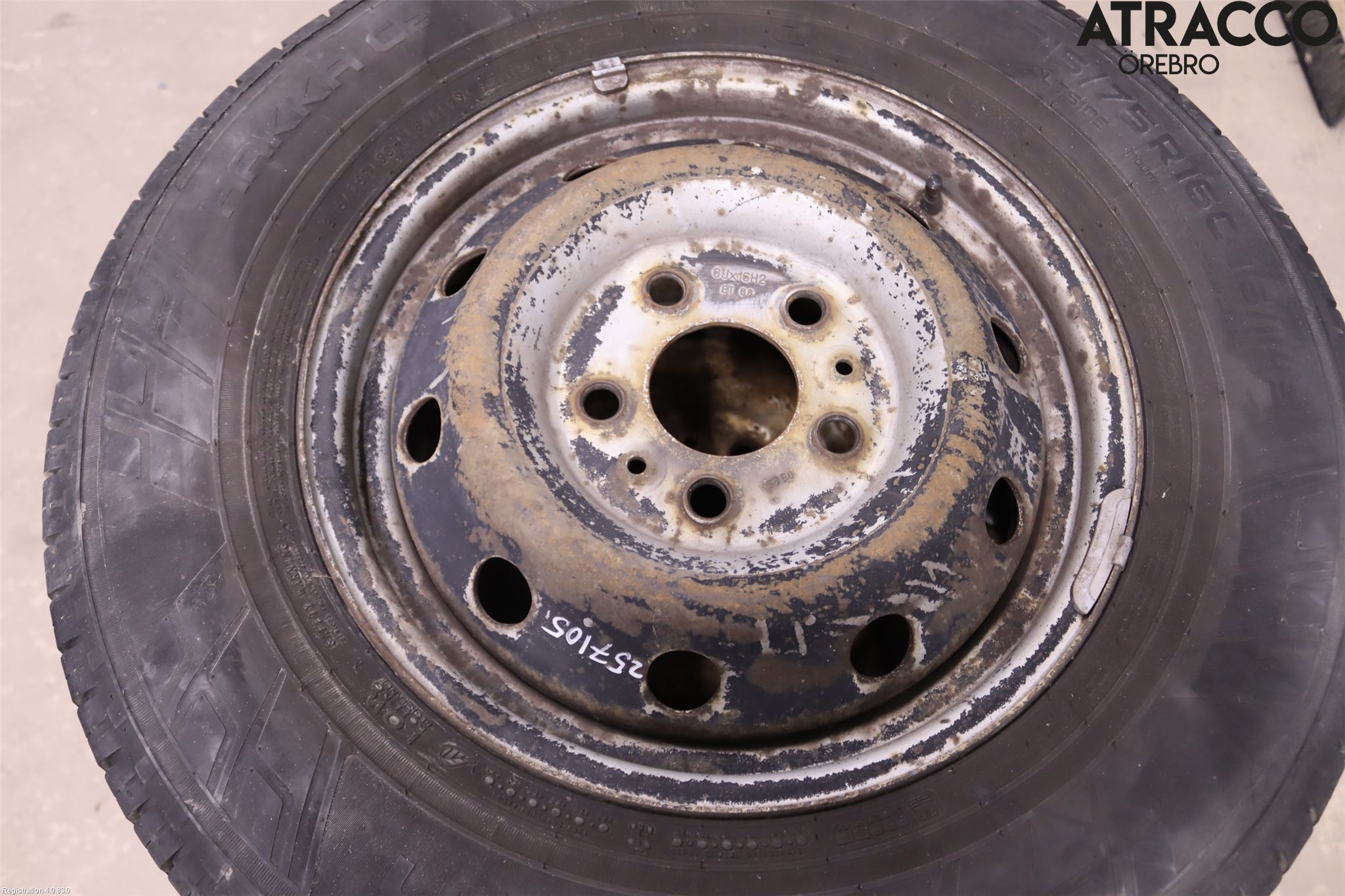 Citroen JUMPER 02-06 Sommardäck Plåtfälg 4St