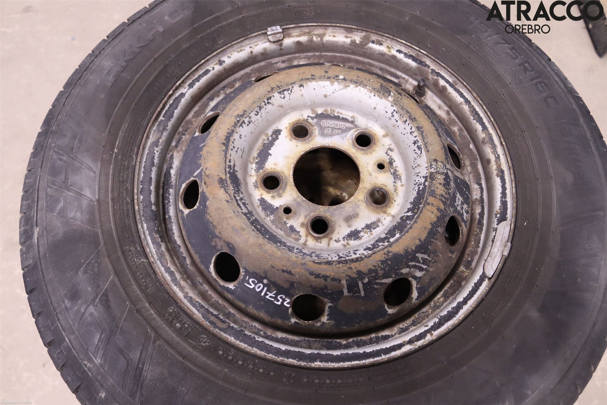 Citroen JUMPER 02-06 Sommardäck Plåtfälg 4St