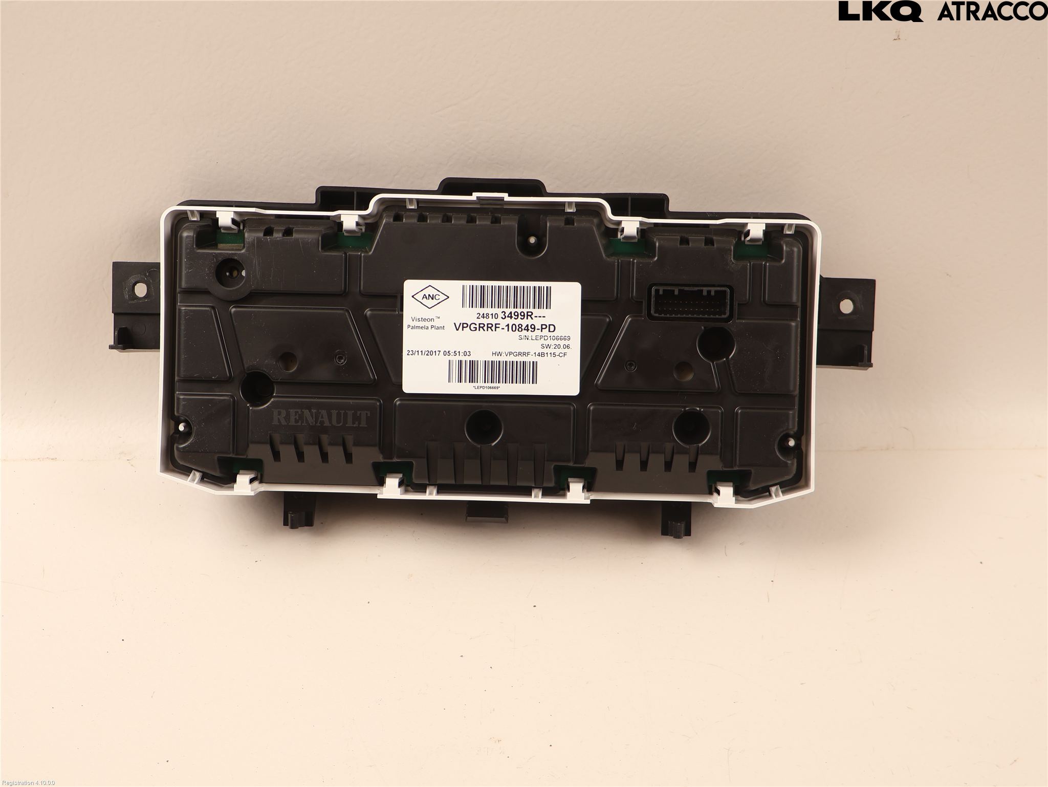 Renault CAPTUR 13-19 Instrument Komb