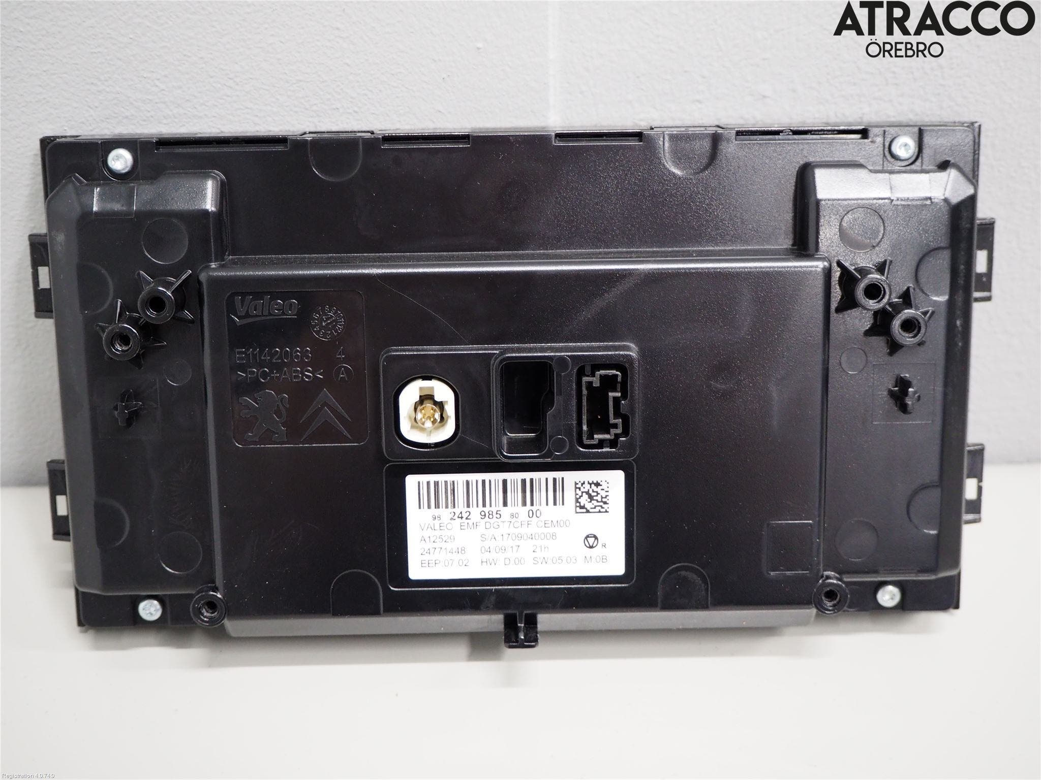 Peugeot 308 14-21 Bildskärm